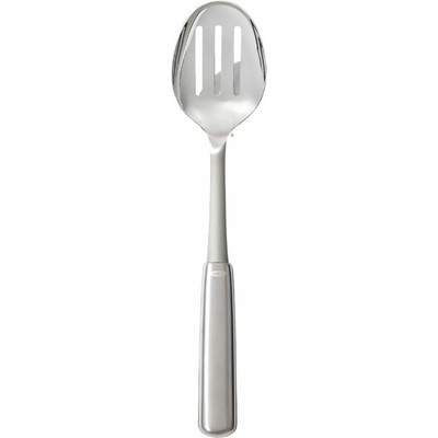 Pěnovačka / naběračka děrovaná STEEL 32 cm, stříbrná, nerezová ocel, OXO