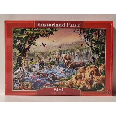 Castorland Řeka v džungli 500 dílků