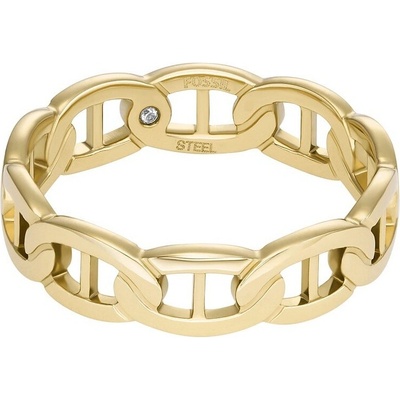 Fossil Fashion pozlátený prsteň Heritage JF04782710