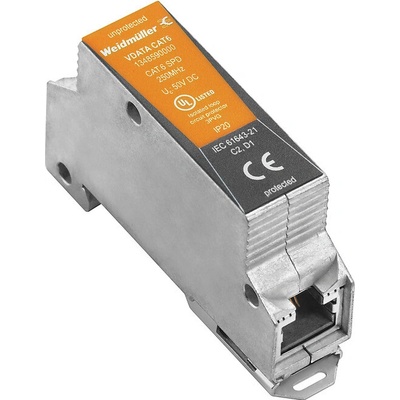 Přepěťová ochrana (datové sítě/technologie MCR) Weidmüller VDATA CAT6 (1348590000)