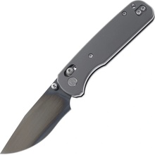 Miguron Knives Katou-2.96 M390 balde, Blue Crystal Ti handle,deep steel clip