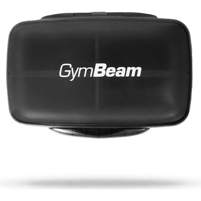 GymBeam Ultimate Pillbox Black černá