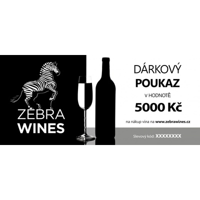 Dárkový poukaz 5000 Kč