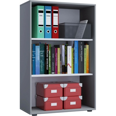 MID.YOU REGÁL NA DOKUMENTY, šedá, 70/105/40 cm - Regály na šanony - 000657014015