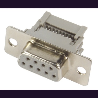 HARTING 09 66 118 6502 09661186502 konektor Pólov: 9 prípojka IDC 1 ks