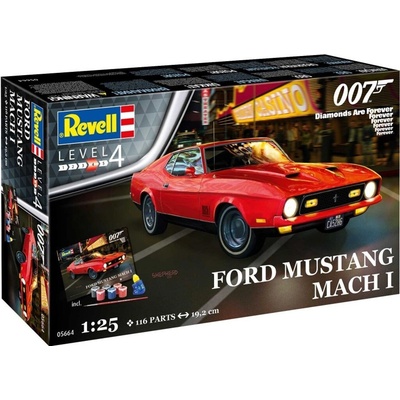 Revell Gift-Set James Bond 05664 Diamonds Are Forever Ford Mustang I 1:25