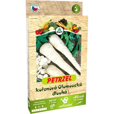 BIOM Výsevný pásik Petržlen koreňový Olomoucký dlhý 5 m