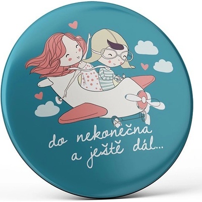Nekupto magnetka 56mm Do nekonečna a ještě dál