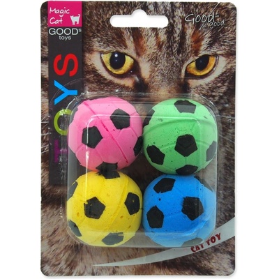 Magic Cat míček pěnový fotbalový 3,75 cm 4 ks – Hledejceny.cz