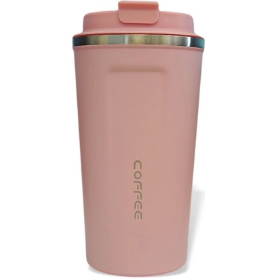 Ecocoffee termohrnek na kávu růžový 500 ml