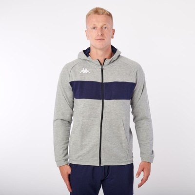 KAPPA4SOCCER DACCIOZI mikina šedá/tmavě modrá