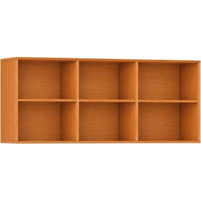 Knižnica INTEGRO policová vyššia, 835x1750x400 mm, 6 políc, čerešňa