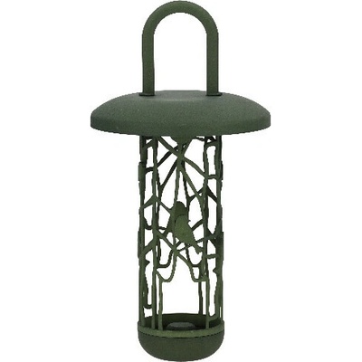 Esschert Design Krmítko pro ptáky na lojové koule závěsné Chiffchaff 15 x 30 cm zelené