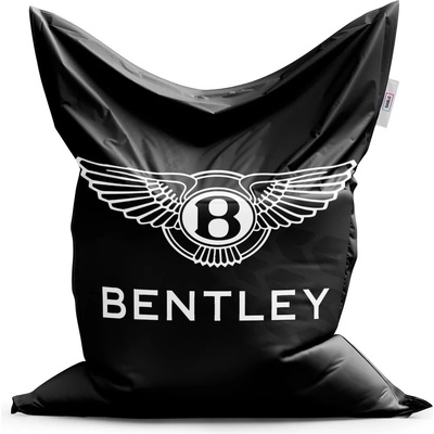 Sablio Sedací vak Logo Bentley Černý 150x100 cm