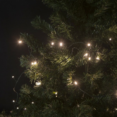 TMN Světelná diodová řetěz do interiéru 200 LED teplá bílá