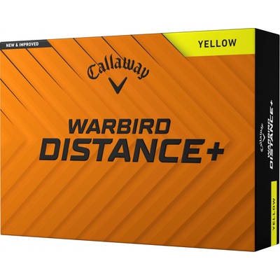 Callaway Warbird Distance+ žluté 12 ks – Hledejceny.cz