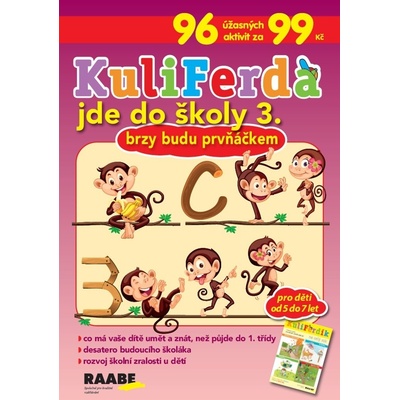 KuliFerda jde do školy 3. - Brzy budu prvňáčkem, Brožovaná