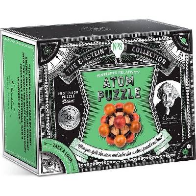 Professor Puzzle Drevený hlavolam Atom
