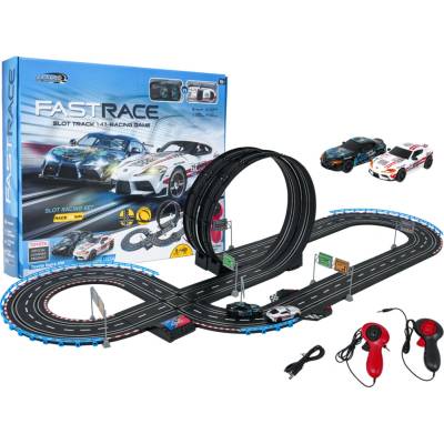JJ Slot Autodráha Toyota Supra A90 1:43 2 auty