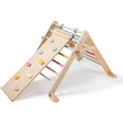 EliNeli rostoucí montessori Piklerové trojúhelník 68 cm s prknem 2 v 1 set fresh – Hledejceny.cz