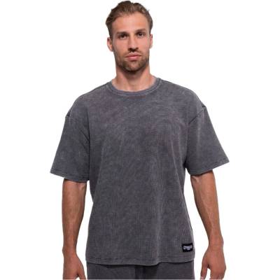 GymBeam Tričko Persistence Washed Gray