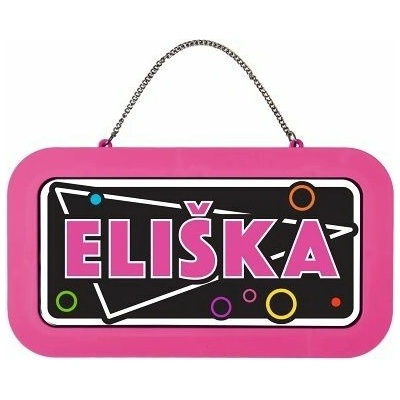 ALBI Neonová cedulka se jménem - Eliška