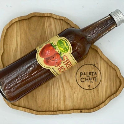 Horňácká farma Jahodový sirup 0,5 l