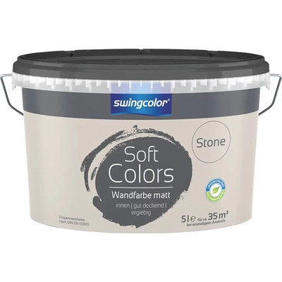 Swingcolor Soft Colors Farba na stenu, Stone, matná, 5 l