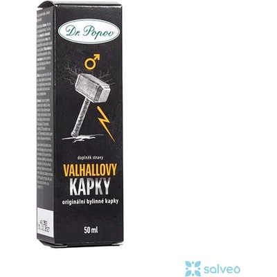 Valhallovy kapky originální bylinné kapky 50 ml