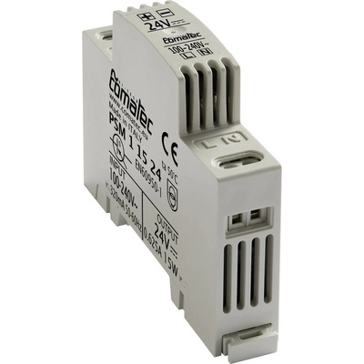 Comatec PSM1/15.24 sieťový zdroj na montážnu lištu (DIN lištu), 24 V/DC, 0.625 A, 15 W