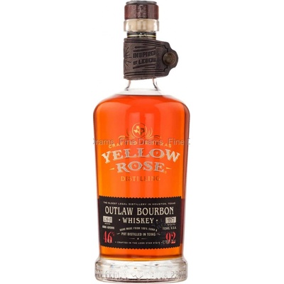 Yellow Rose Outlaw Bourbon Whiskey 46% 0,7 l (holá láhev)