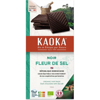 Kaoka Bio hořká Fleur de sel 100 g