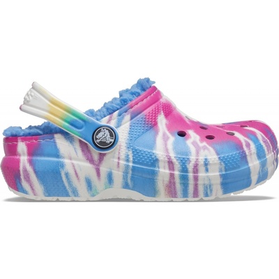 Crocs Classic Lined tie dye modrá – Hledejceny.cz