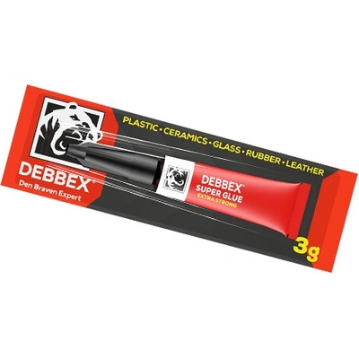 Den Braven 50700RL Sekundové lepidlo SUPER GLUE 3g – Hledejceny.cz