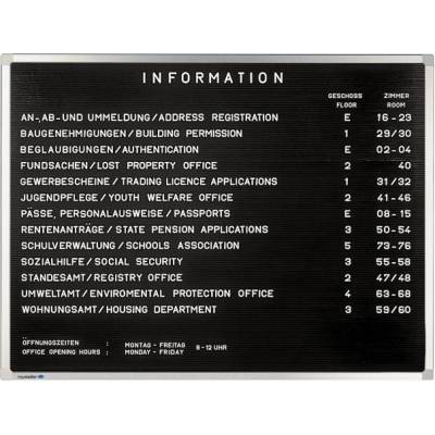 Legamaster Informačná tabuľa PREMIUM 60 x 80 cm 7-600043
