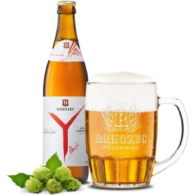 Rohozec Y světlé výčepní 11° 4,6% 0,5 l (sklo)