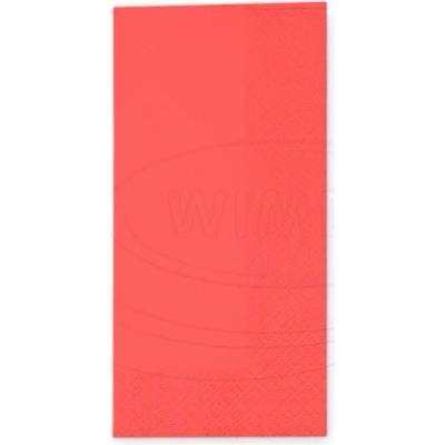 Wimex Obrúsok 1/8 skladanie 3V červený 33x33cm 250ks
