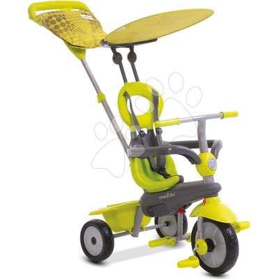 Smart Trike s taškou Vanilla Green s vysokou opěrkou a 3bodový bezpečnostní pás