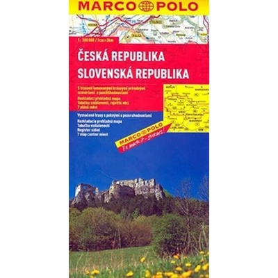 Česká republika Slovenská republika 1:300 000 – Hledejceny.cz