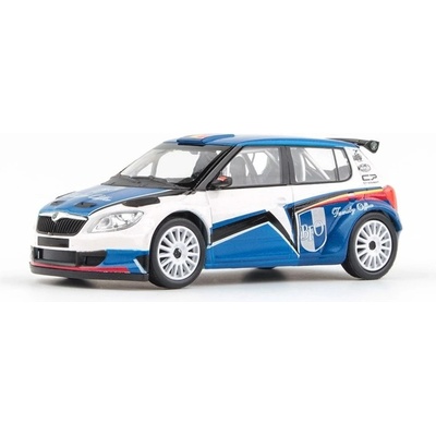 Abrex Škoda Fabia II FL S2000 2010 BFO Škoda Rally Team Loix Design 2011 1:43