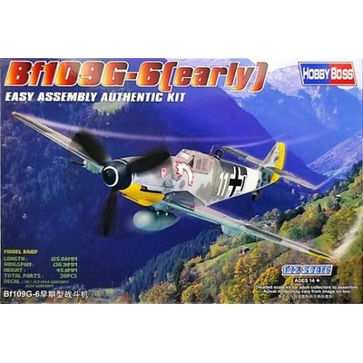 Hobby Boss 80225 Messerschmitt Bf109 G 6 (early 1:72