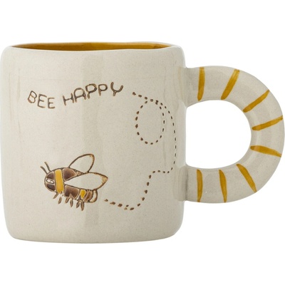 Bloomingville Keramický hrnček Cloudy Bee Happy 225 ml