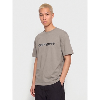 Carhartt WIP Script Shady grey/dark navy