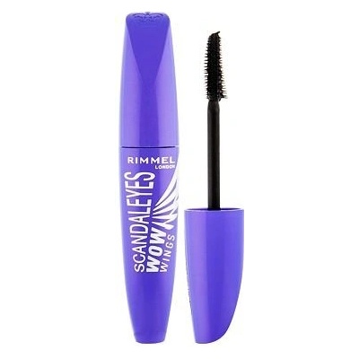 Rimmel London Scandal Eyes WOW Wings objemová riasenka 001 Black 12 ml