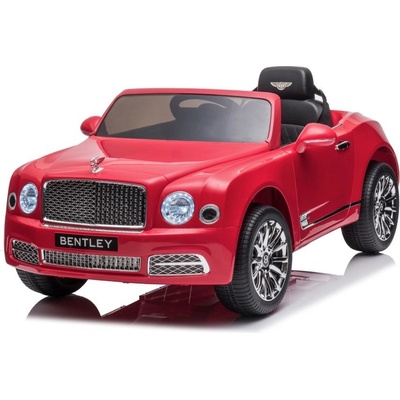 Lean Cars Elektrická autíčko Bentley Mulsanne 2x45W batéria 12V7Ah 2024 červená