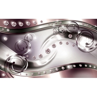 Preinterier FT4658 Fototapeta na stenu Fialovo diamantový ornament vlies 104cm x 70cm