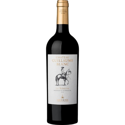 Maison le Star Bordeaux Superieur AOP Château Guillaume Blanc La Rserve, suché červené, 13,5%, 0,75 l (holá láhev)