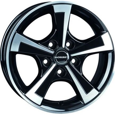 Borbet CWT 6x15 5x112 ET30 black polished