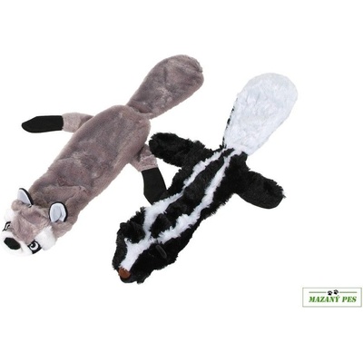 O´Lala Pets SKUNK TCHOŘ plyšové pískací přetahovadlo, 55 cm skunk