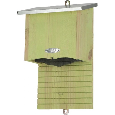 Esschert Design Budka pro netopýry BAT, s pozinkovanou stříškou,19x14x45cm, přírodní – Hledejceny.cz
